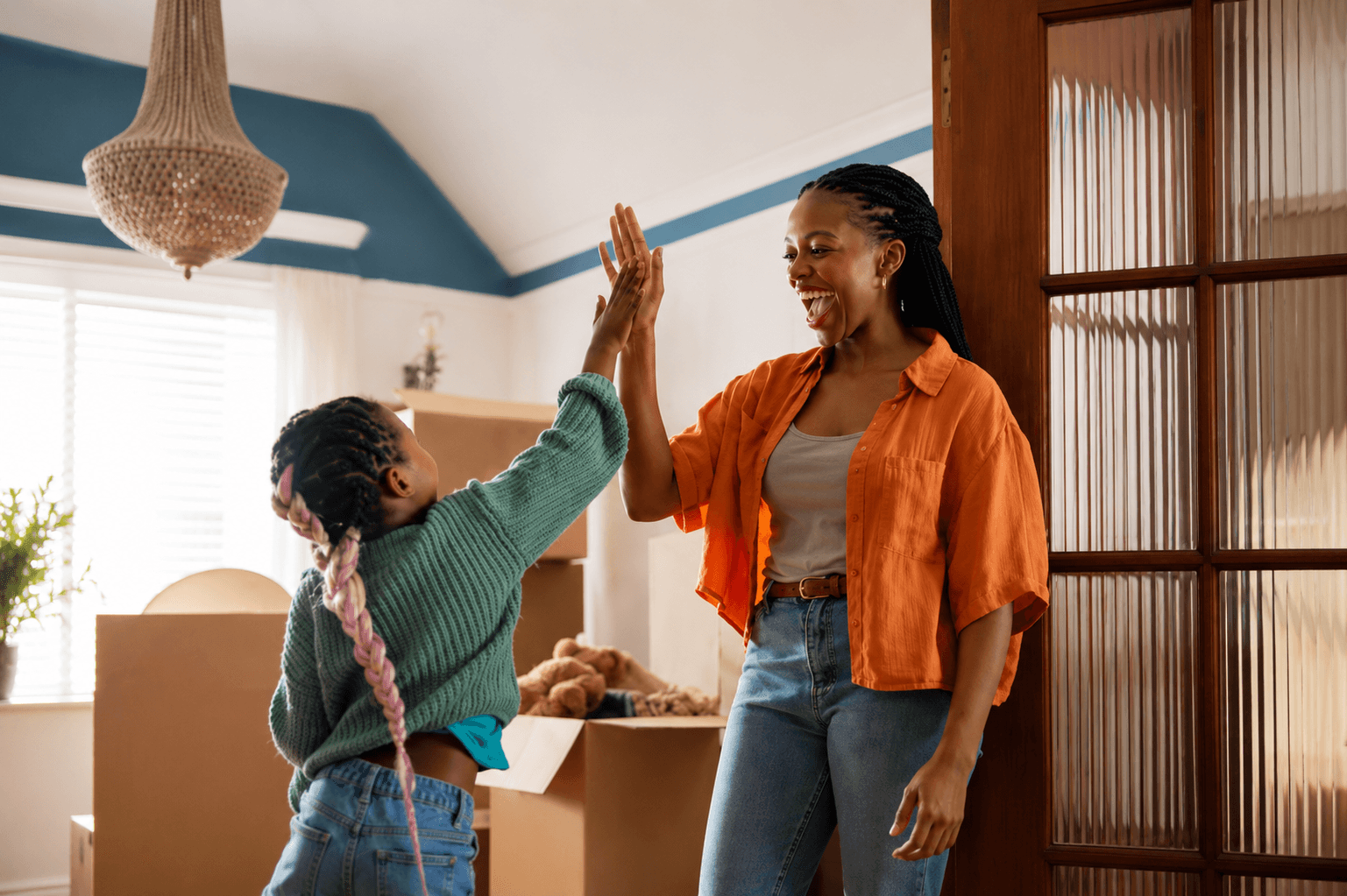A completed property sale and closing